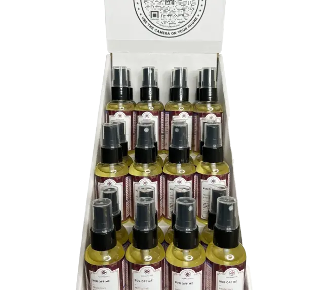 Bug Off Me Counter Display